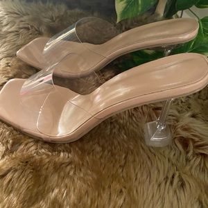 Clear Plastic Slide….New/Unworn